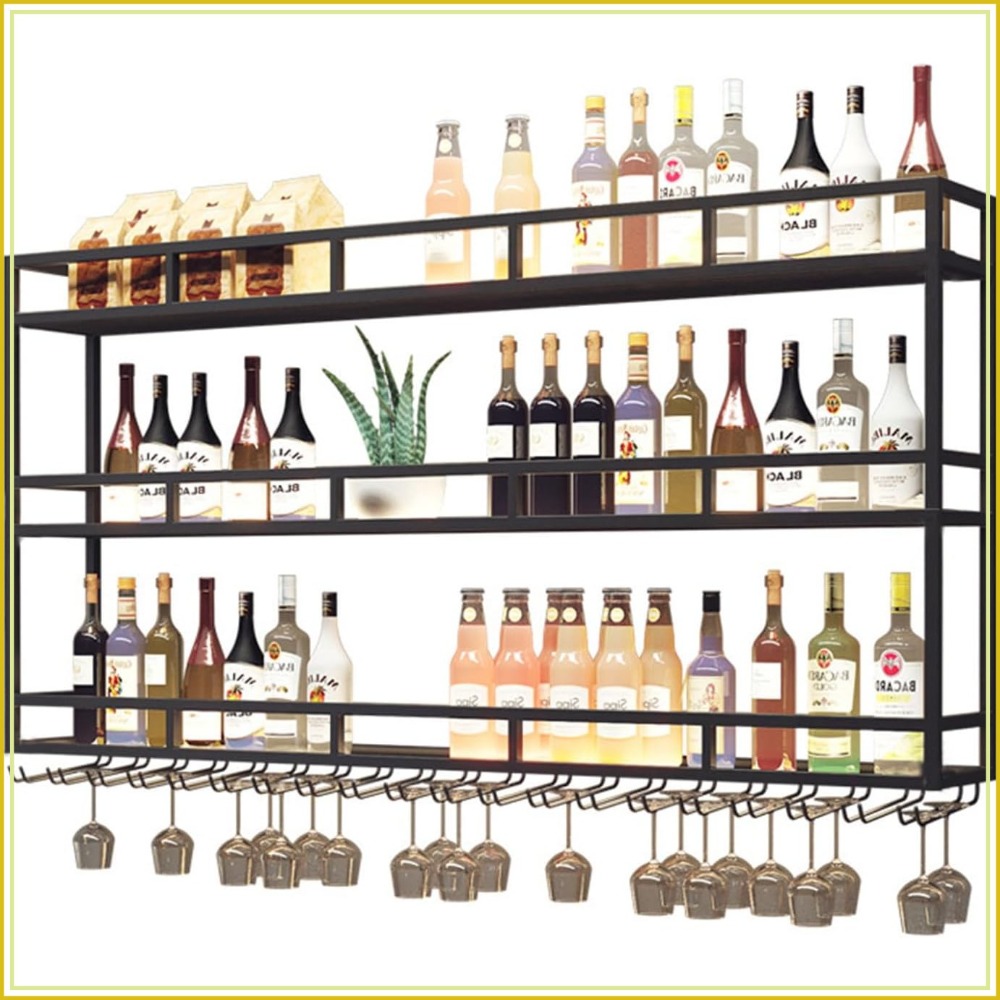 Large Heavy Duty 47in Wine Rac - Home Bar Shelf incelemesi ve fiyatı