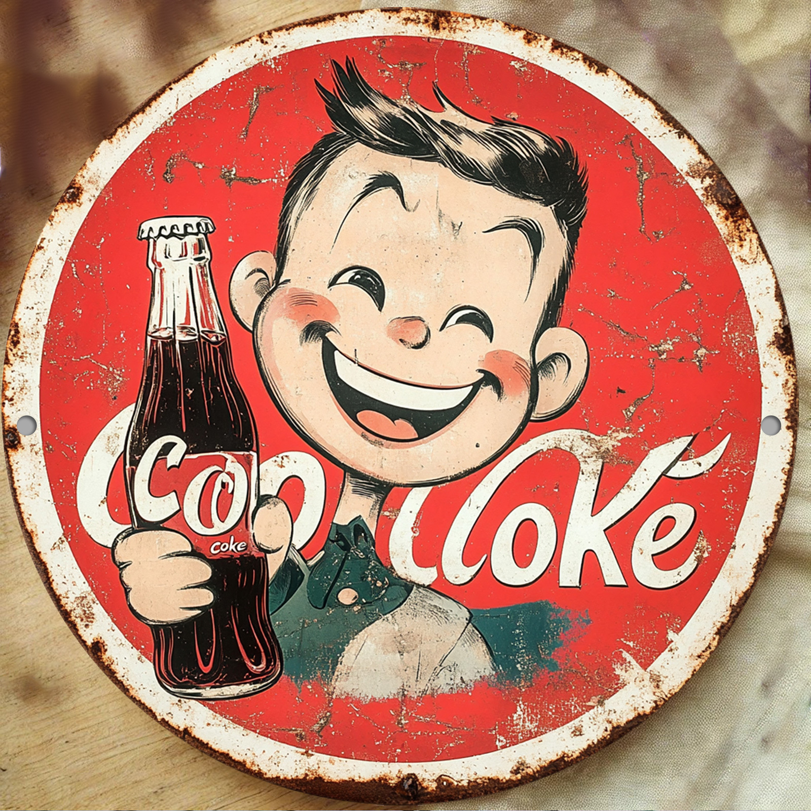 Vintage-Style Cola Advertiseme - Home Bar Accessories incelemesi ve fiyatı