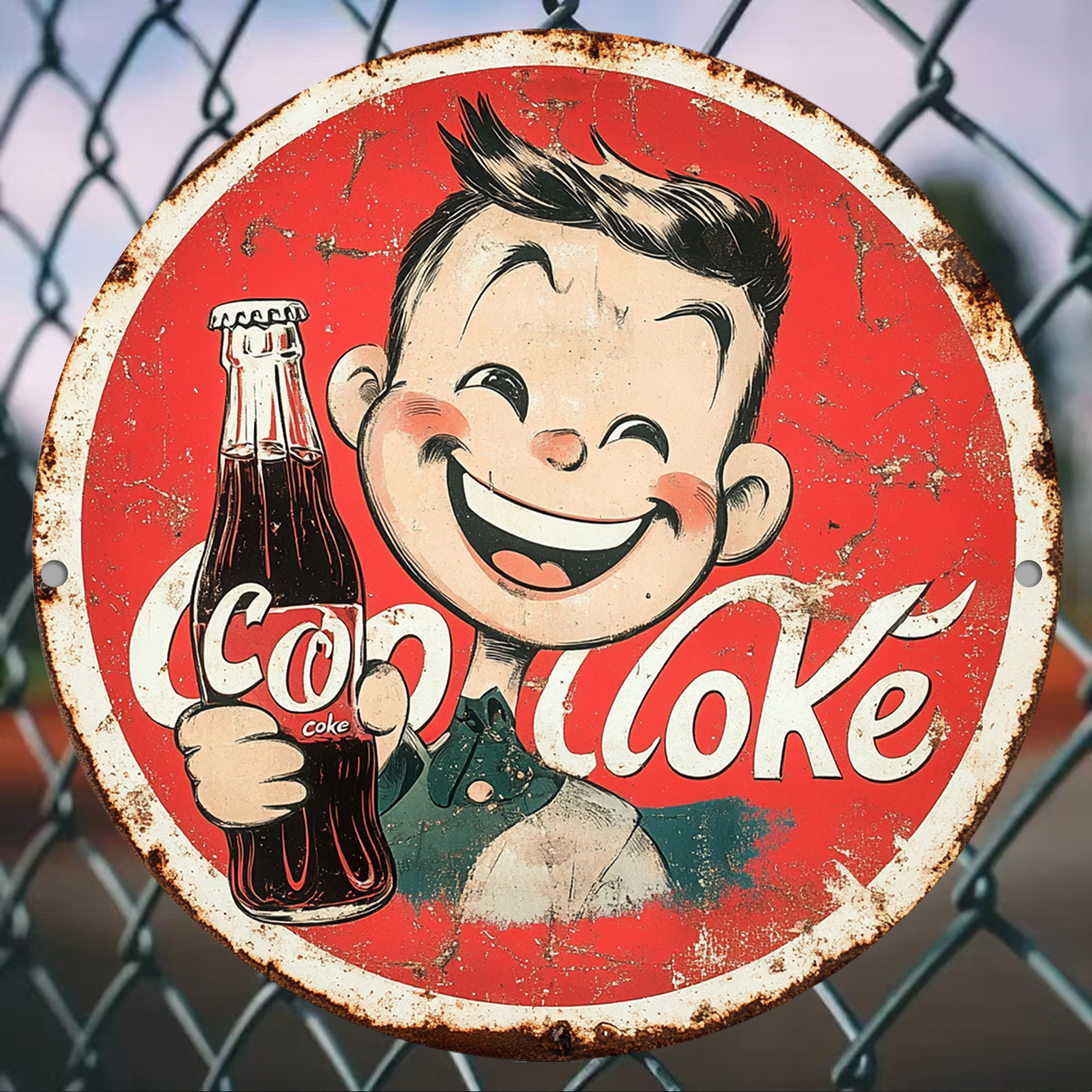 Vintage-Style Cola Advertiseme - Home Bar Accessories incelemesi ve fiyatı