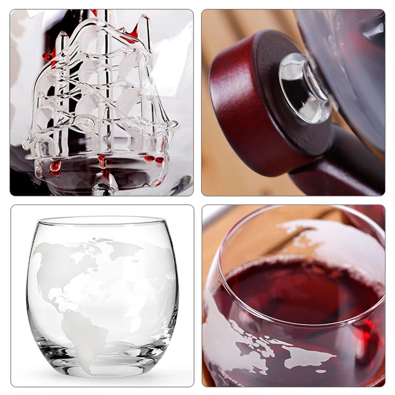 Whiskey Decanter Globe Wine Gl - Decanter Globe Set incelemesi ve fiyatı