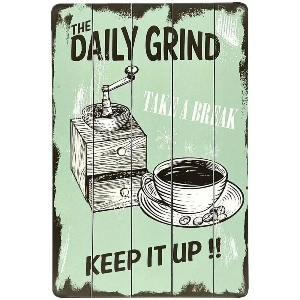 Plaque Metal Signs Drink Coffe - Home Bar Cafe incelemesi ve fiyatı