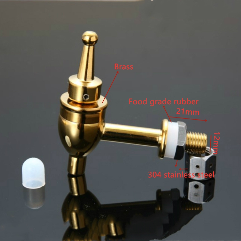 Copper Wine Barrel Spigot Beve - Home Bar And Fridge incelemesi ve fiyatı