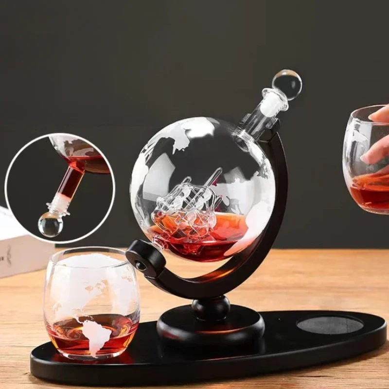 850Ml Whiskey Globe Decanter S - Decanter Globe Set incelemesi ve fiyatı