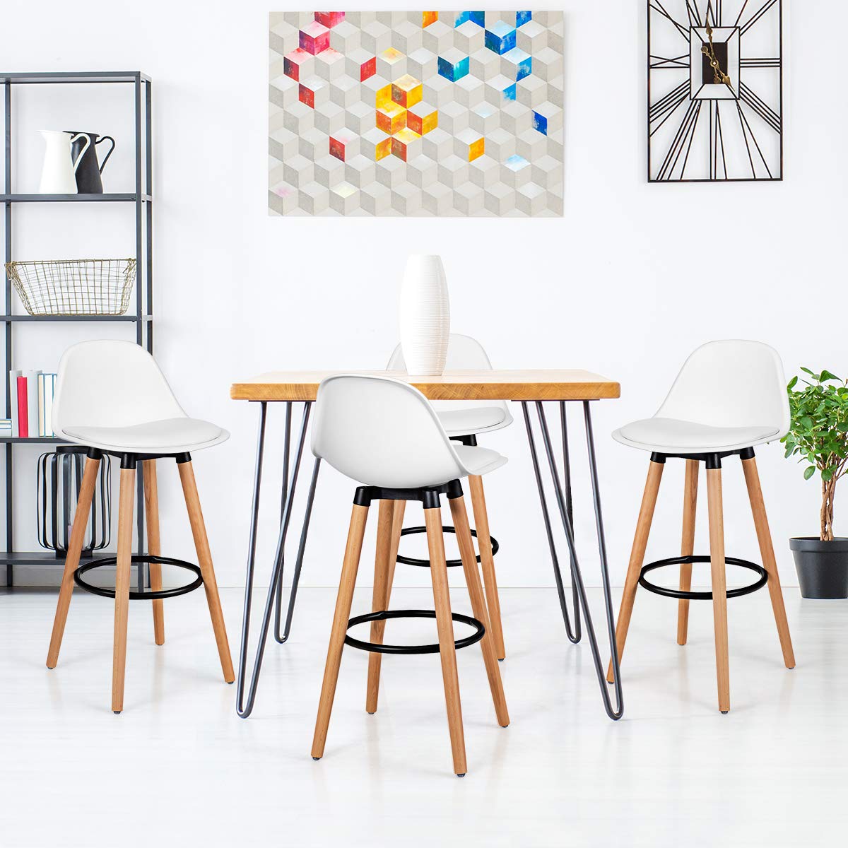 Modern Armless Bar Stool Set P - Home Bar Stools incelemesi ve fiyatı