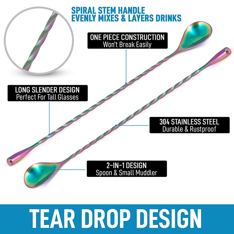 30cm/40cm/50cm Teardrop Cockta - Speed Pourer Cap incelemesi ve fiyatı