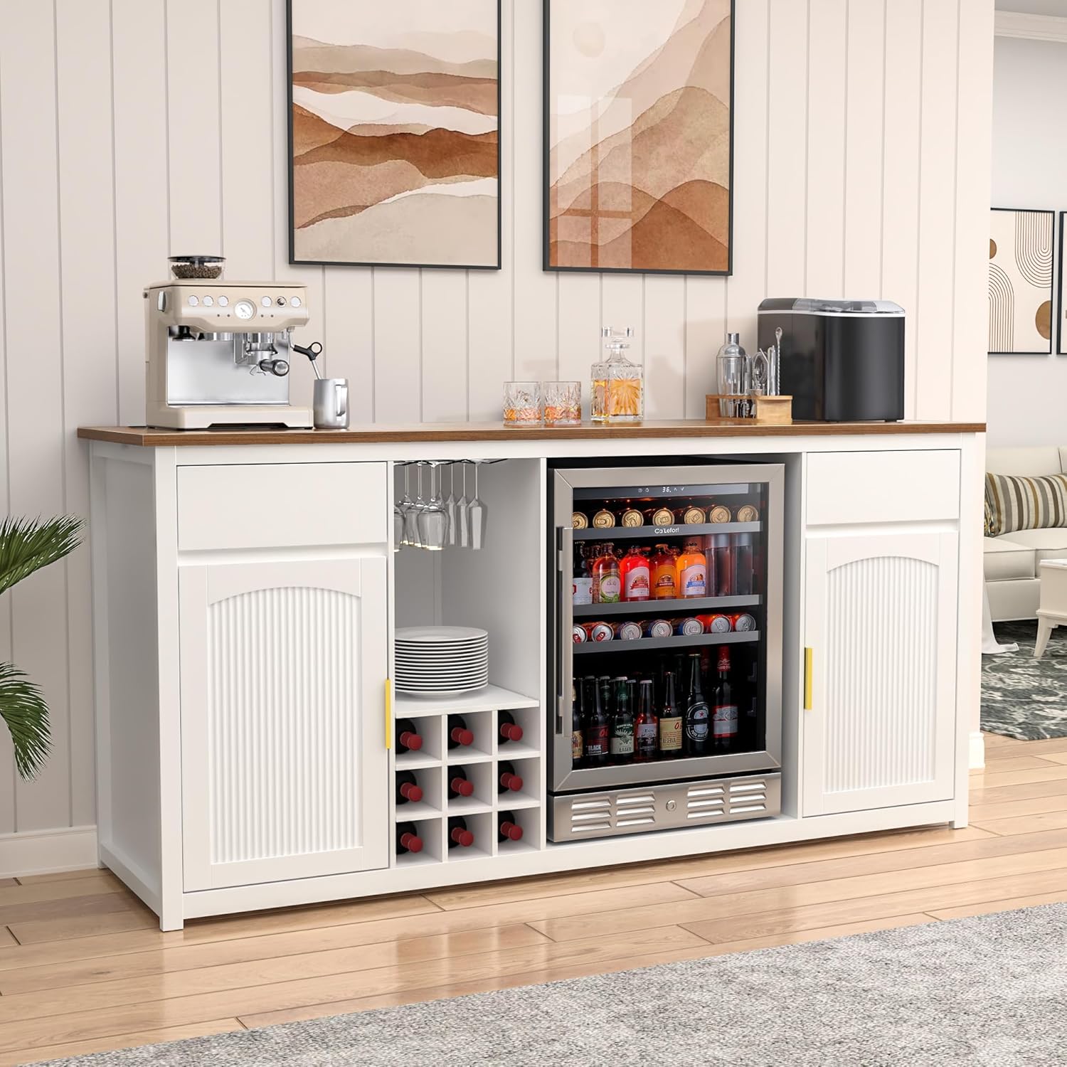 Extra Long Bar Cabinet Fridge  - Home Bar And Fridge incelemesi ve fiyatı