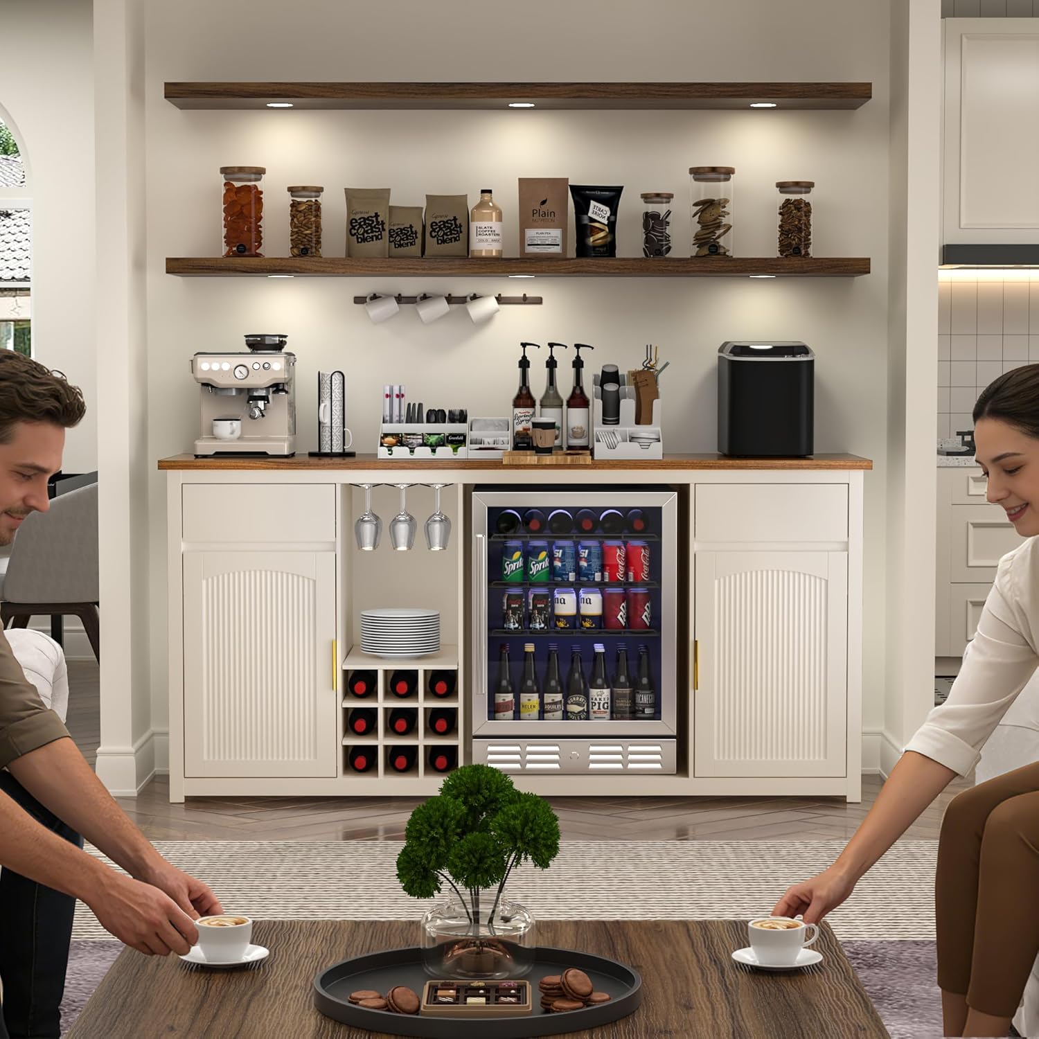 Extra Long Bar Cabinet Fridge  - Home Bar And Fridge incelemesi ve fiyatı