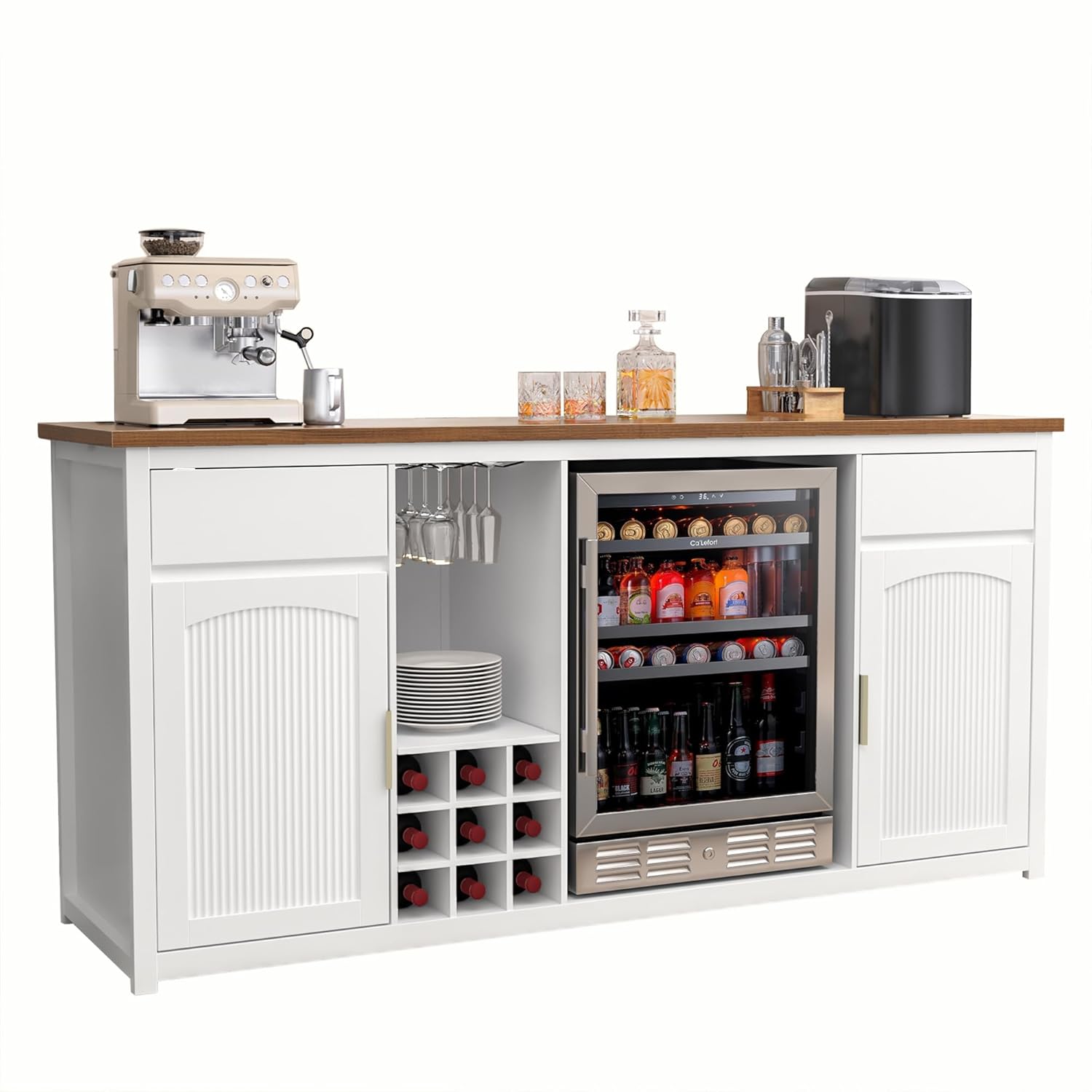 Extra Long Bar Cabinet Fridge  - Home Bar And Fridge incelemesi ve fiyatı