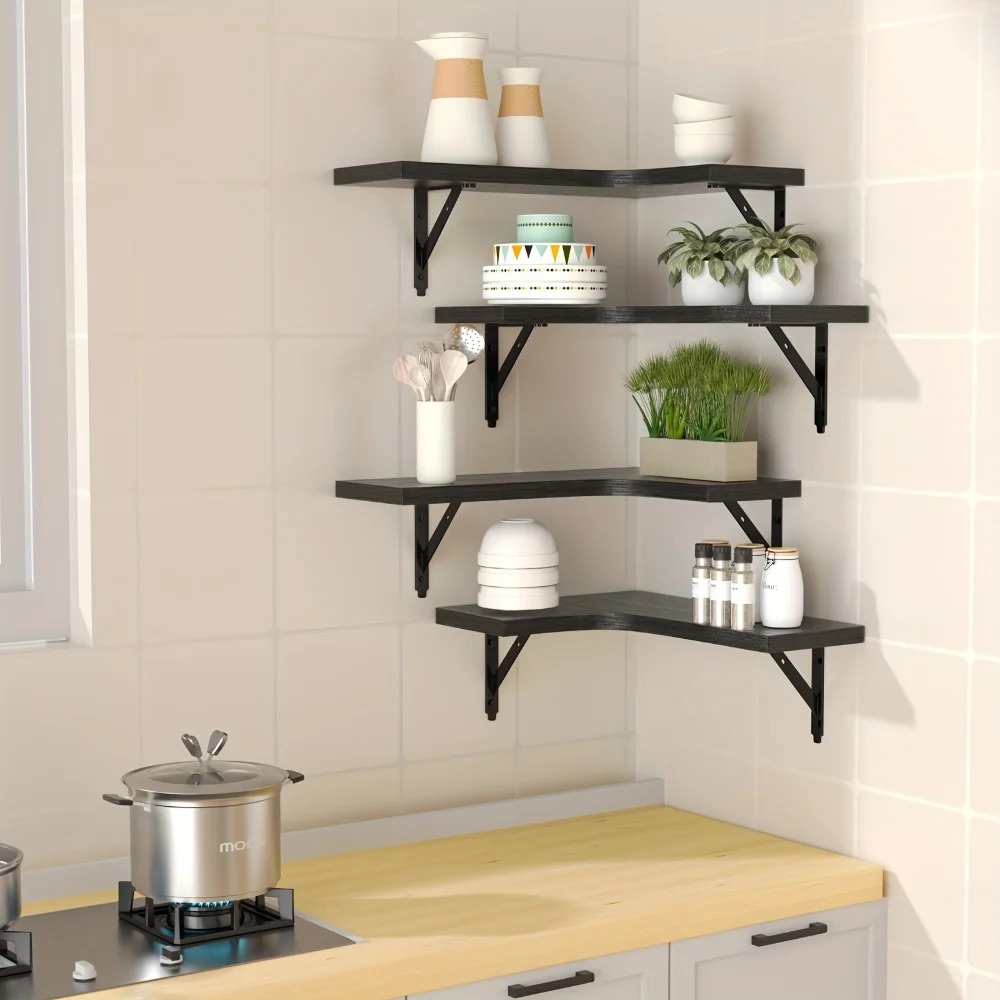 Natural Wood Grain Floating Sh - Home Bar Shelf incelemesi ve fiyatı