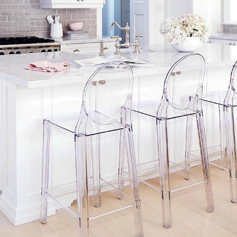 8Pcs Fashion Home Decor Clear  - Home Bar Stools incelemesi ve fiyatı