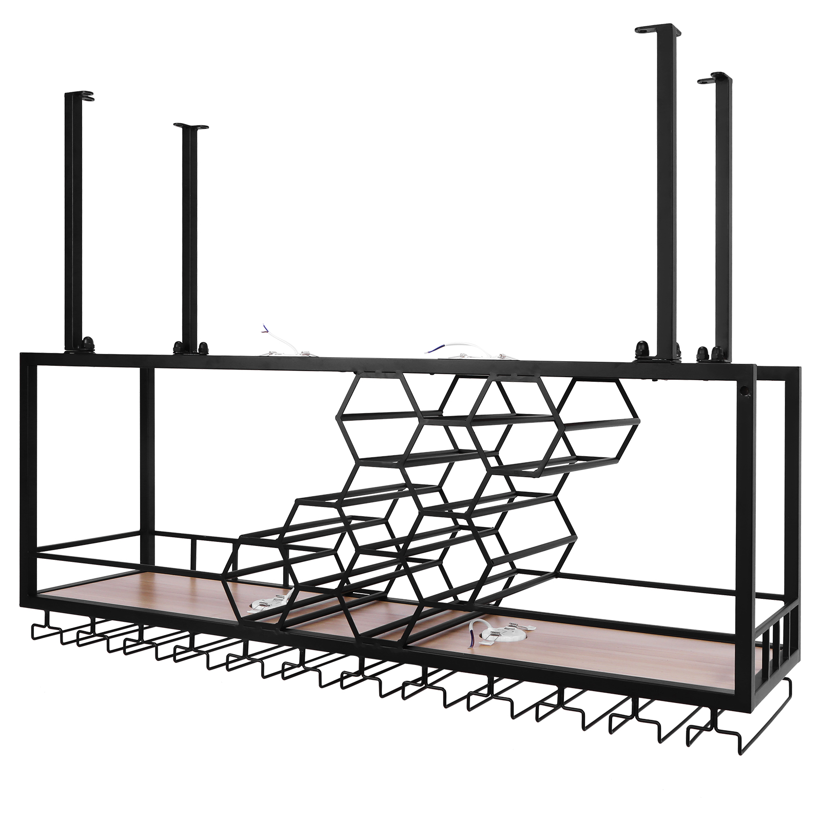 Bar Liquor Bottle Display Shel - Home Bar Shelf incelemesi ve fiyatı