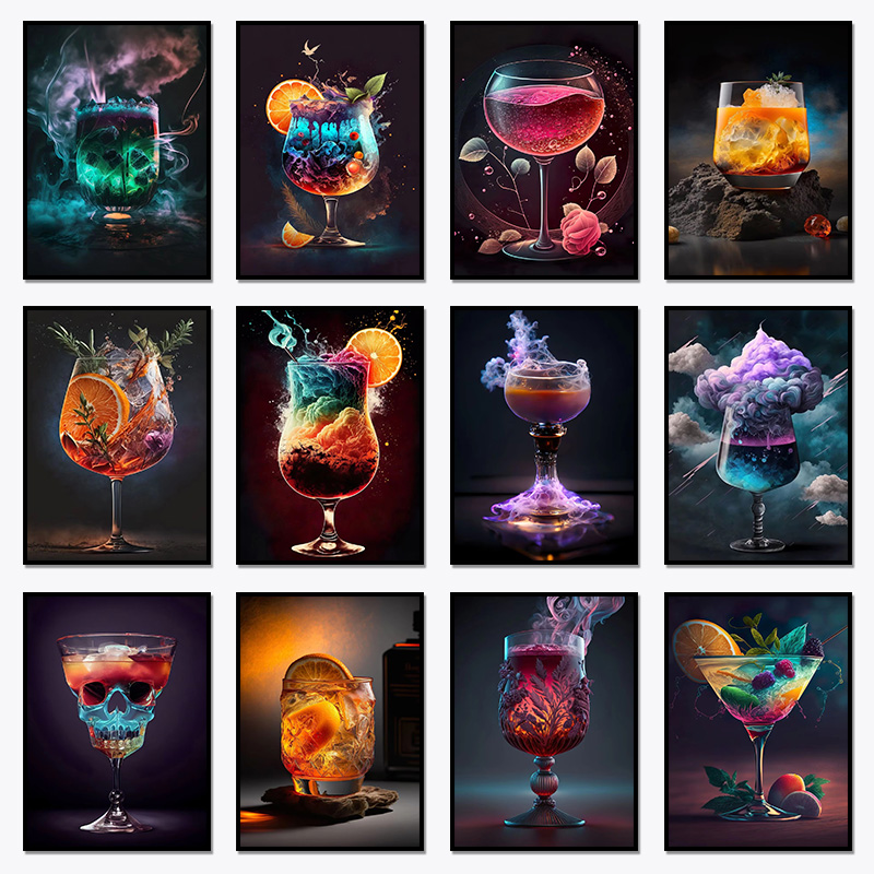 Nordic Cocktail Poster Magic R - Home Bar And Restaurant incelemesi ve fiyatı