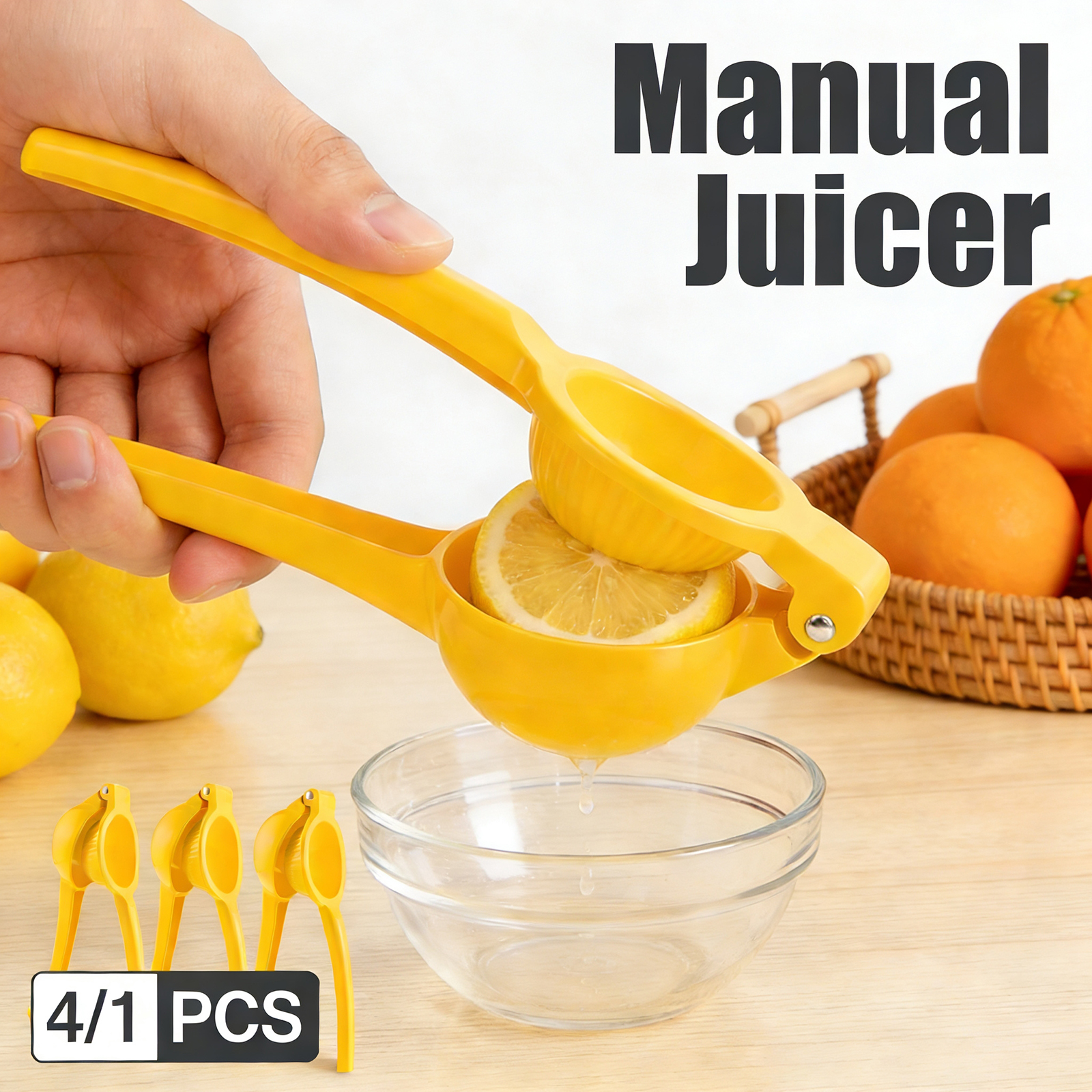 4/1Pcs Manual Lemon Squeezer A - Citrus Juicer Bar incelemesi ve fiyatı