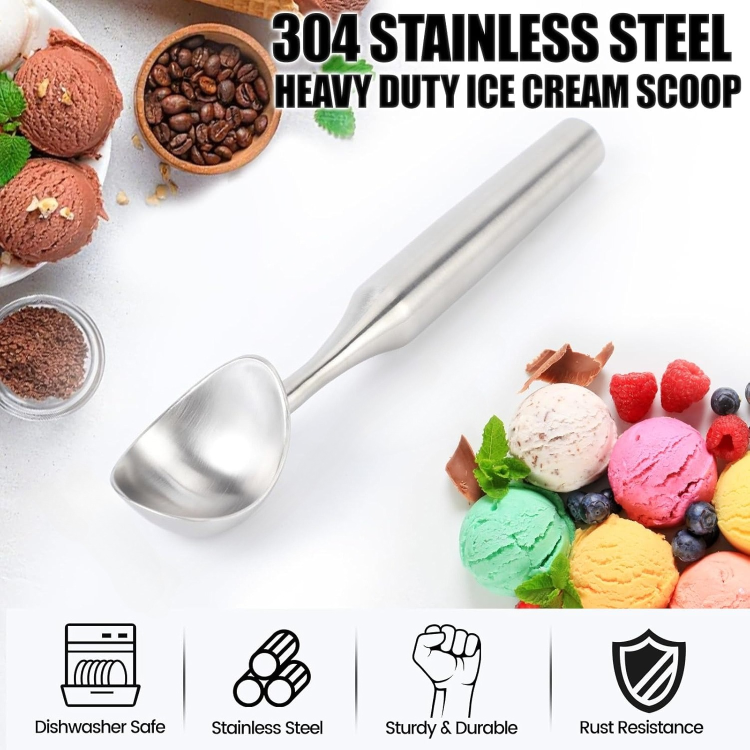 304 Stainless Steel Ice Cream  - Ice Pick Pick incelemesi ve fiyatı