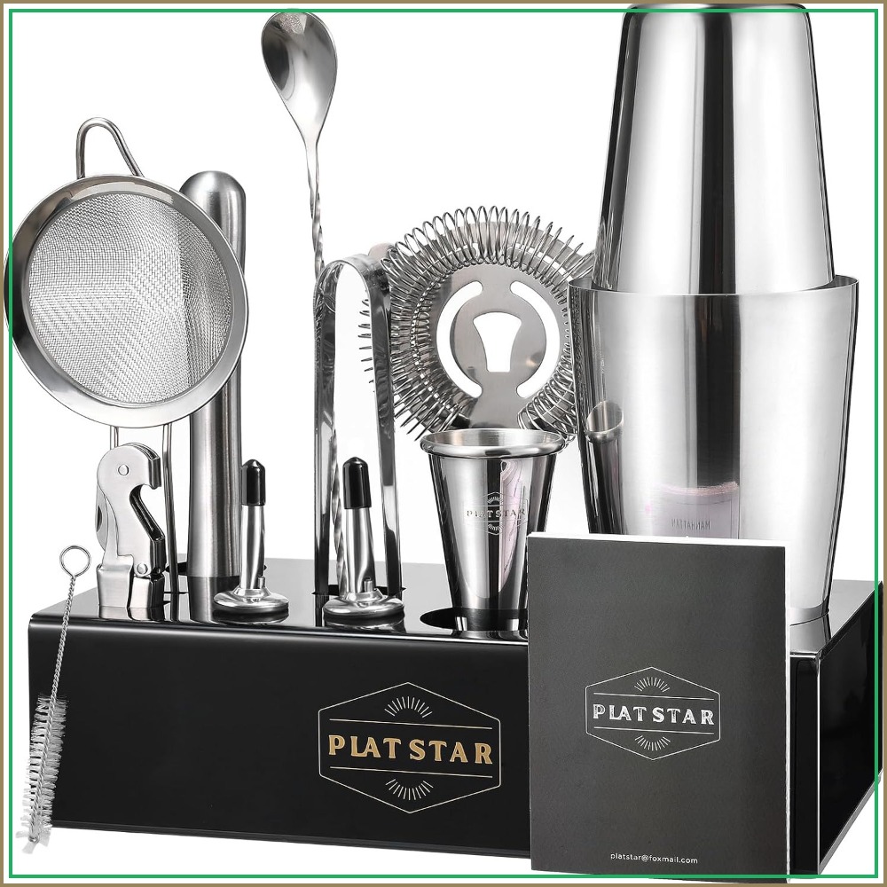 Complete Bartender Kit with St - Cocktail Recipe Book incelemesi ve fiyatı