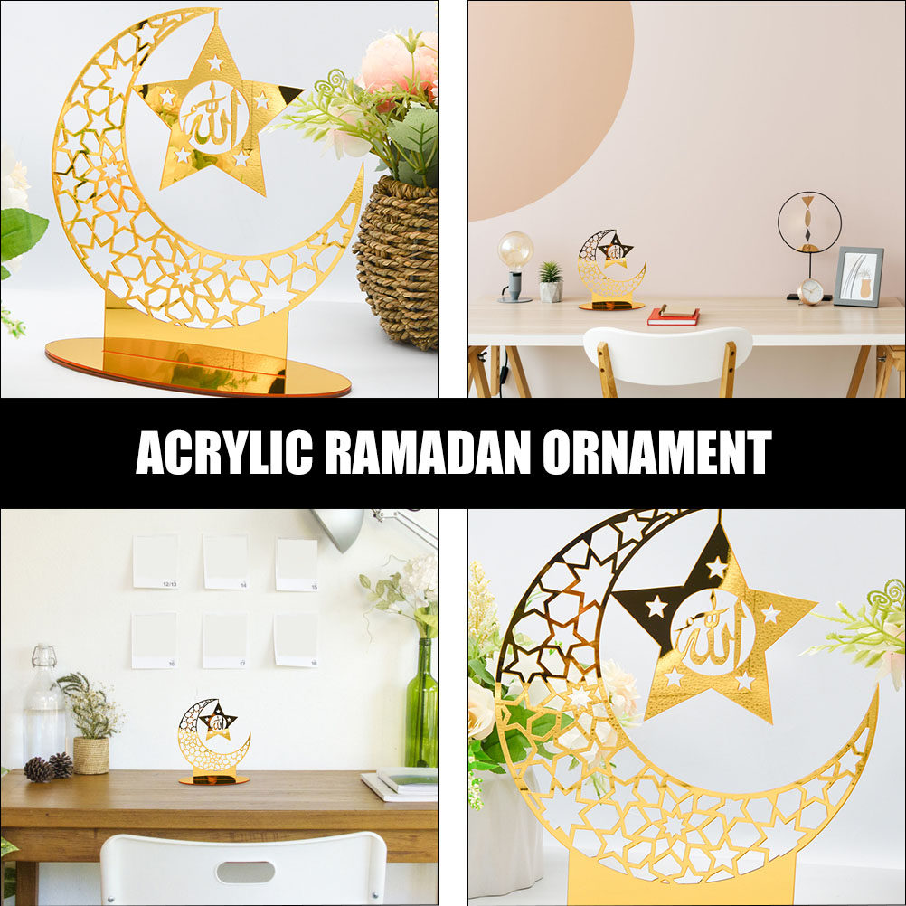Acrylic Ramadan Ornament Eid F - Home Bar And Restaurant incelemesi ve fiyatı