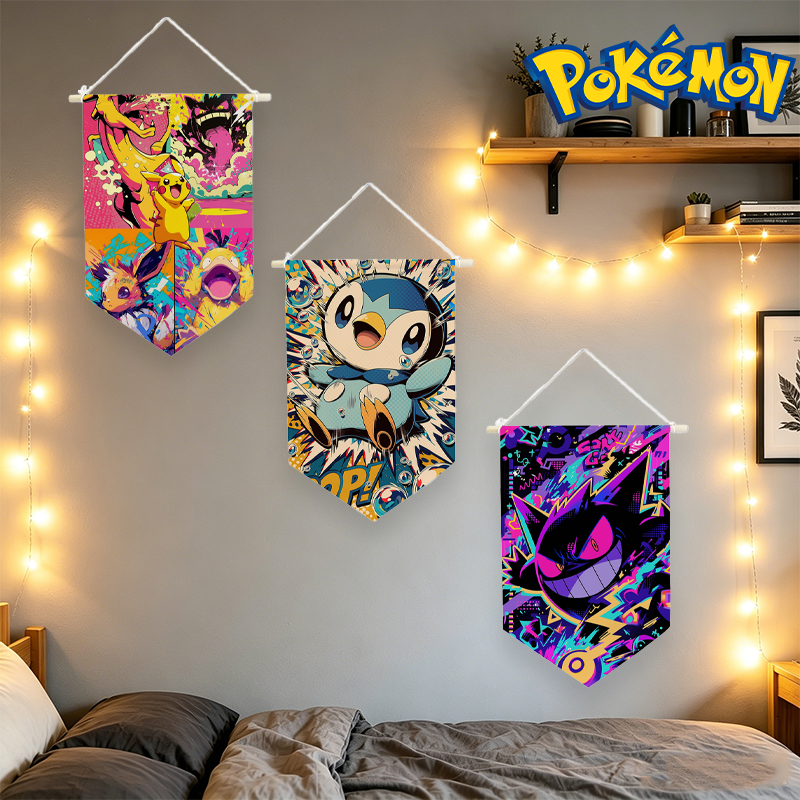 Pokemons Hanging Cloth Anime P - Home Bar Accessories incelemesi ve fiyatı