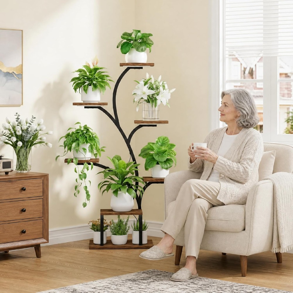 7 Tier Plant Stand with Grow L - Home Bar Shelf incelemesi ve fiyatı