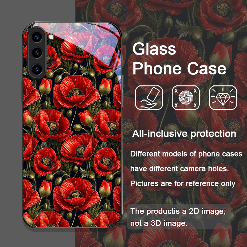 Retro Poppy Flower Bloom Hot R - Old Fashioned Glass incelemesi ve fiyatı