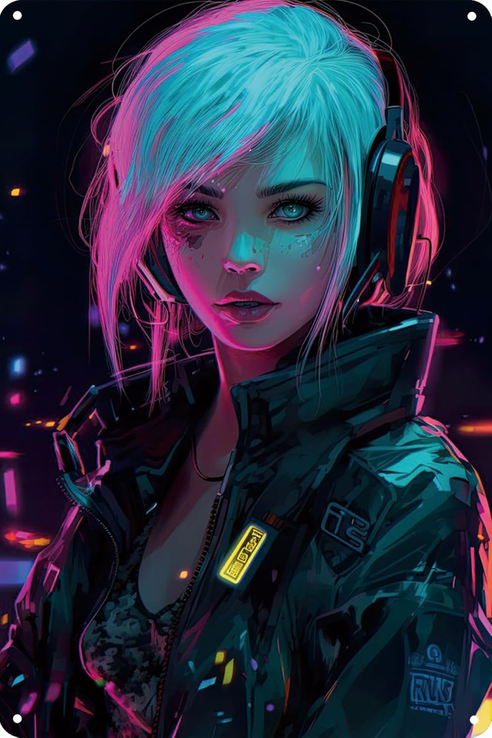 Anime Girl Neon Metal aluminum - Home Bar And Restaurant incelemesi ve fiyatı