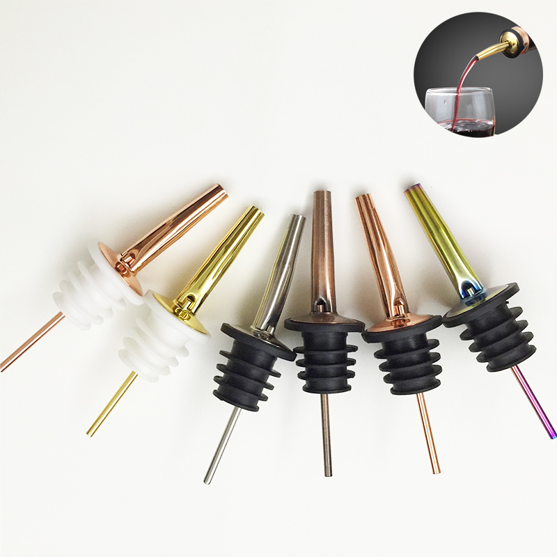 4Pcs Black/Rose Gold/Silver Li - Speed Pourer Cap incelemesi ve fiyatı