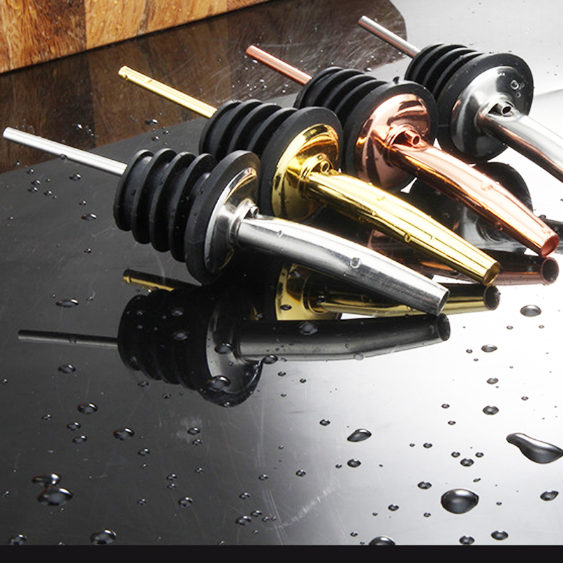 4Pcs Black/Rose Gold/Silver Li - Speed Pourer Cap incelemesi ve fiyatı