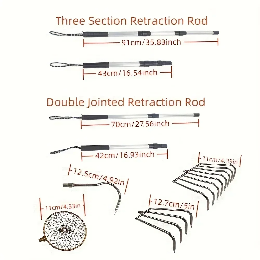 1pc JOOYOO Telescopic Aluminum - Ice Pick Pick incelemesi ve fiyatı