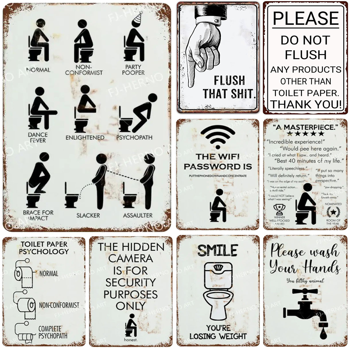 Attention Metal Tin Sign Washi - Home Bar Cafe incelemesi ve fiyatı