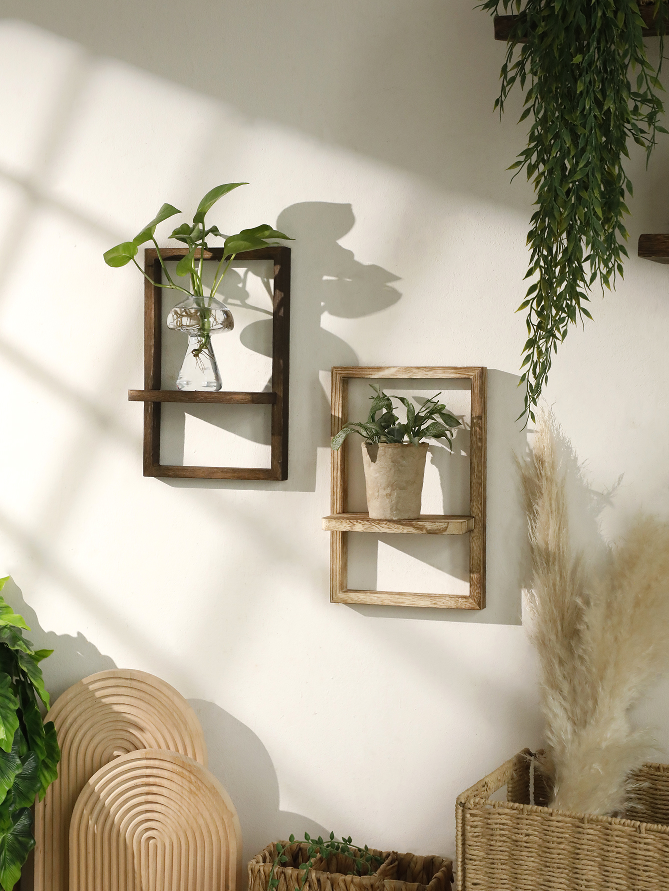 Wooden Display Shelf Floating  - Home Bar Shelf incelemesi ve fiyatı