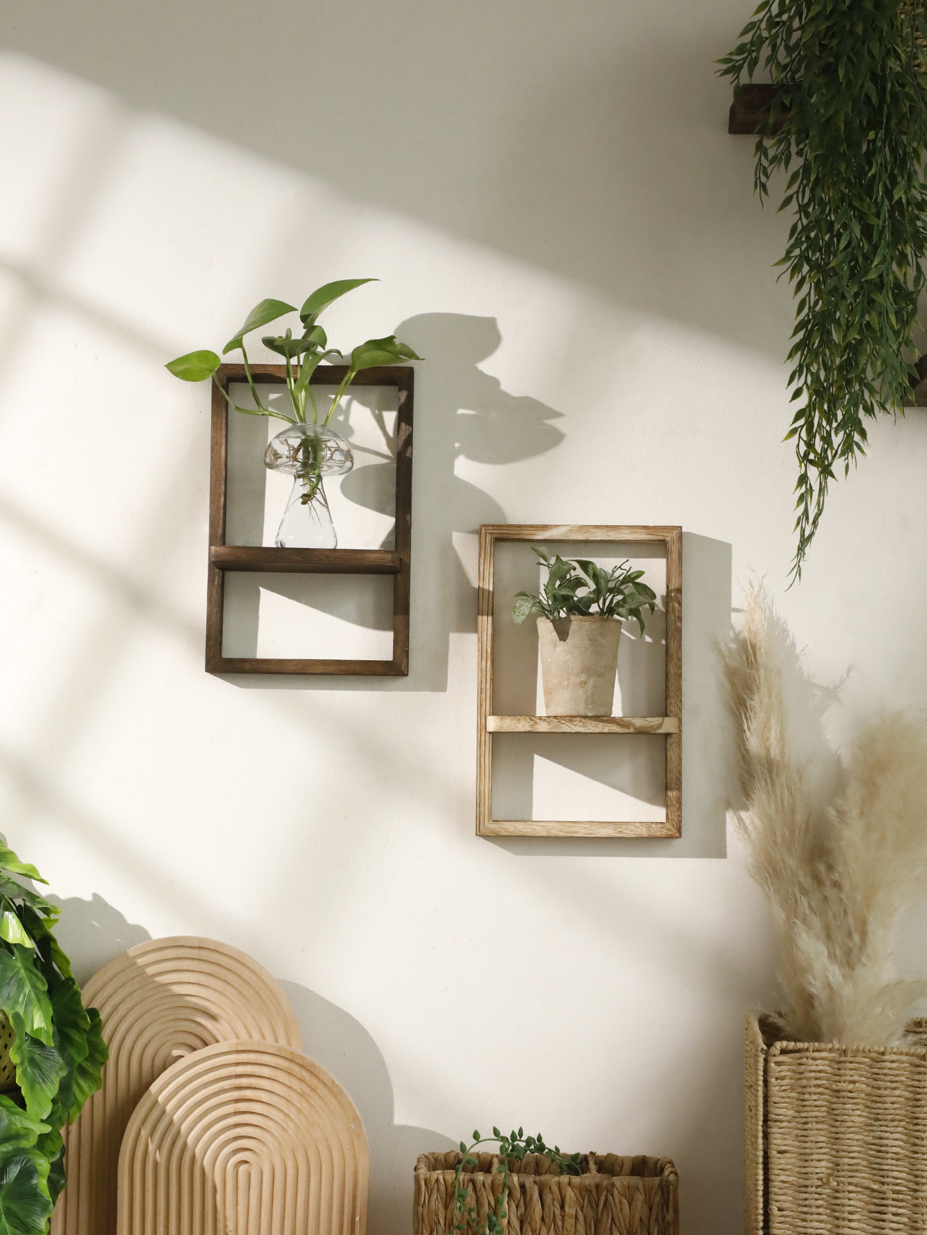 Wooden Display Shelf Floating  - Home Bar Shelf incelemesi ve fiyatı