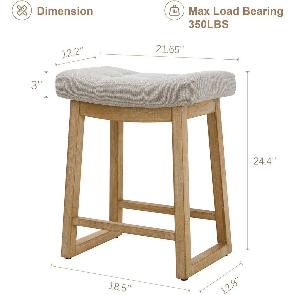 Set of 3, 24 Upholstered Count - Home Bar Stools incelemesi ve fiyatı