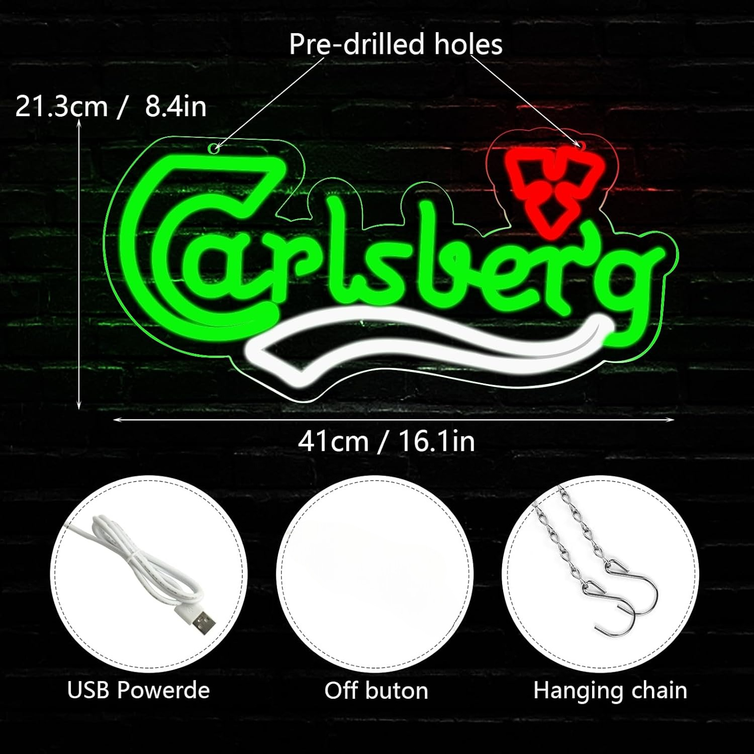Beer Neon Sign Business USB Le - Home Bar And Restaurant incelemesi ve fiyatı