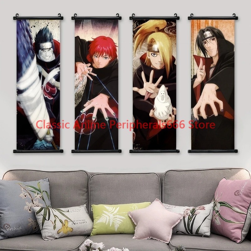 Naruto Hanging Painting Canvas - Home Bar Shelf incelemesi ve fiyatı