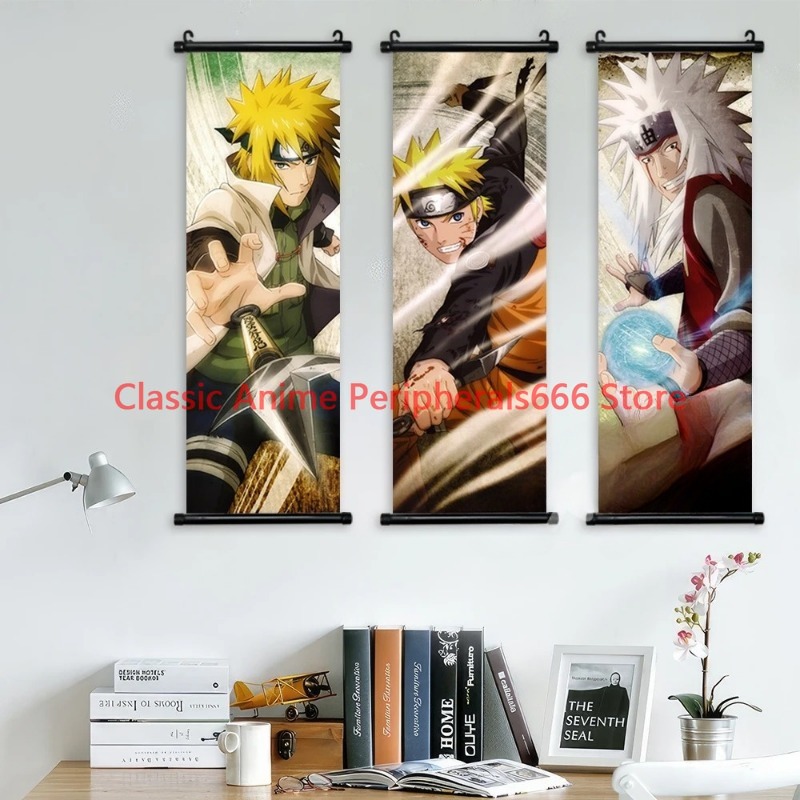 Naruto Hanging Painting Canvas - Home Bar Shelf incelemesi ve fiyatı