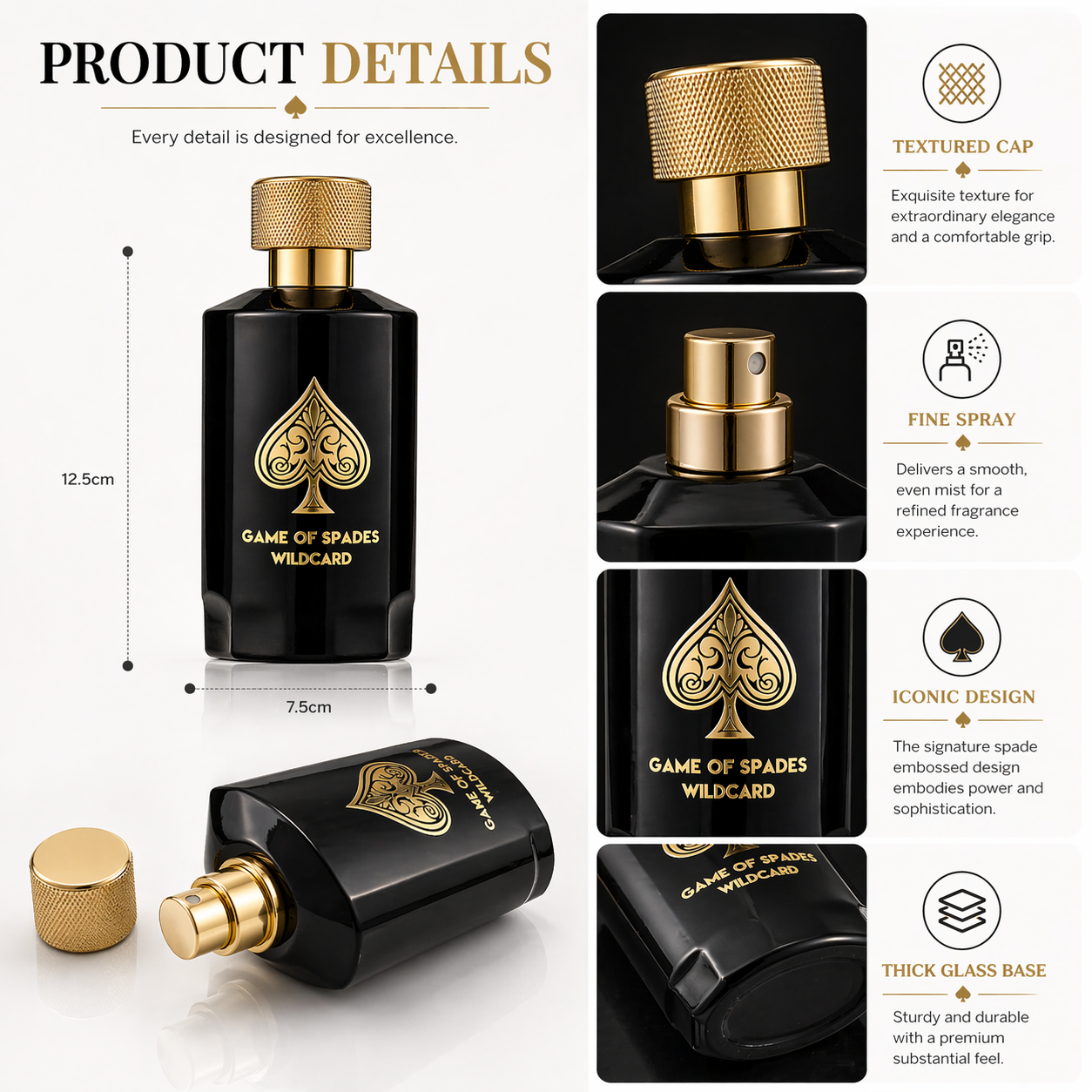 GAME OF SPADES WILDCARD Eau de - Home Bar Accessories incelemesi ve fiyatı