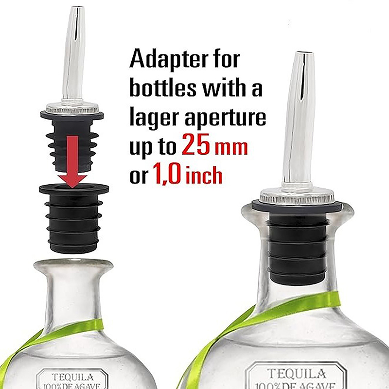 1/4/6pcs Liquor Pourer Adapter - Speed Pourer Cap incelemesi ve fiyatı
