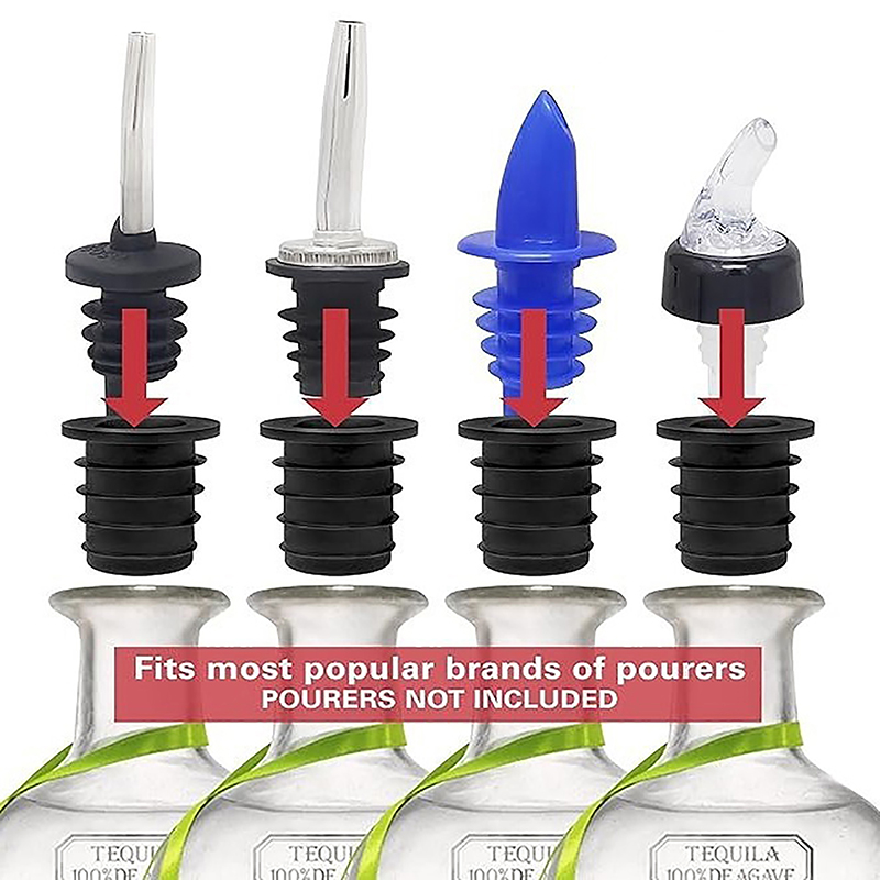 1/4/6pcs Liquor Pourer Adapter - Speed Pourer Cap incelemesi ve fiyatı