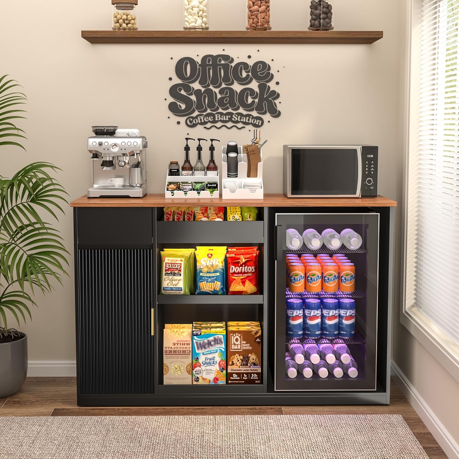 Snack Bar Cabinet with Fridge  - Home Bar And Fridge incelemesi ve fiyatı