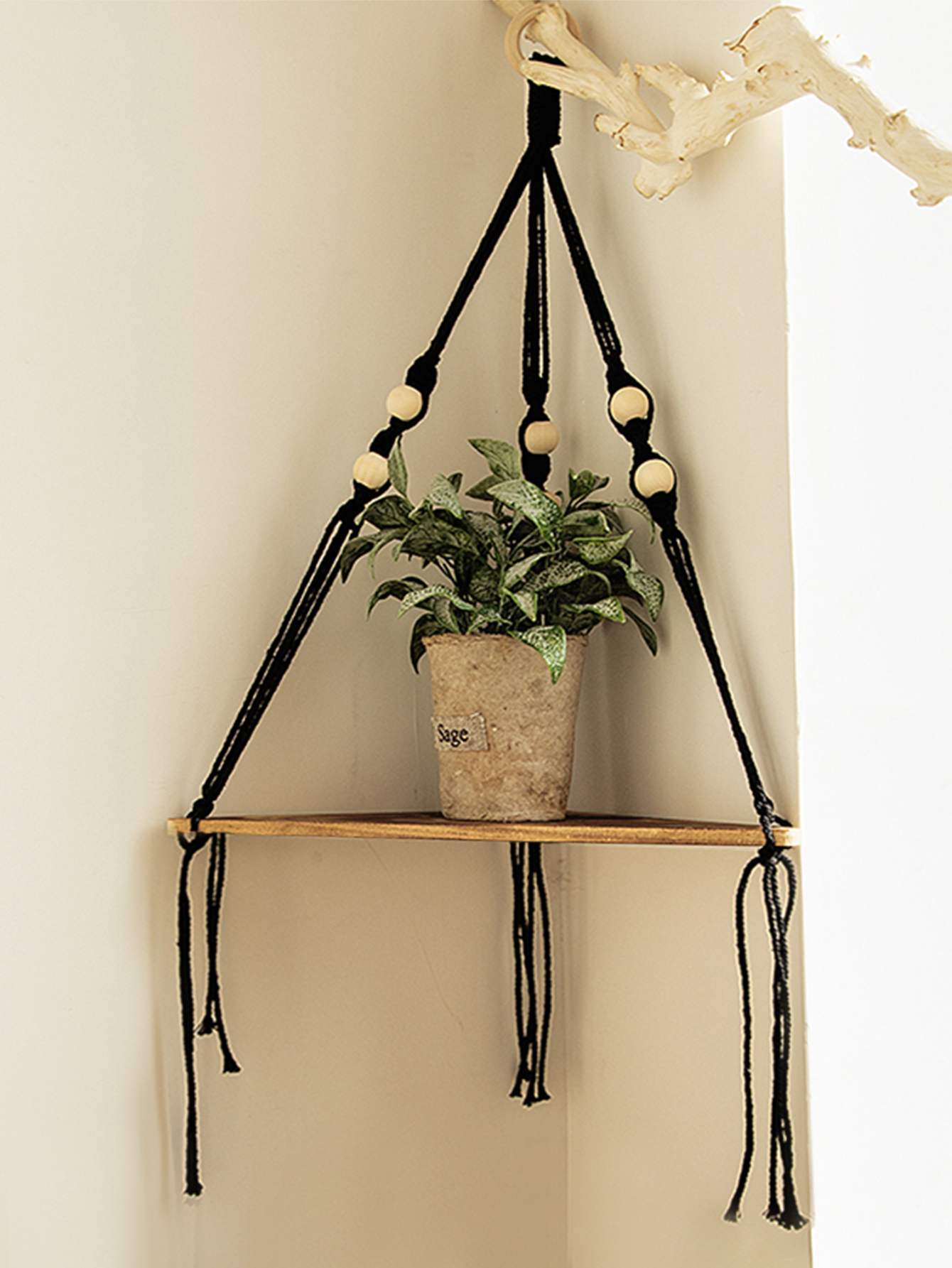 Wooden Corner Shelf Wall Decor - Home Bar Shelf incelemesi ve fiyatı