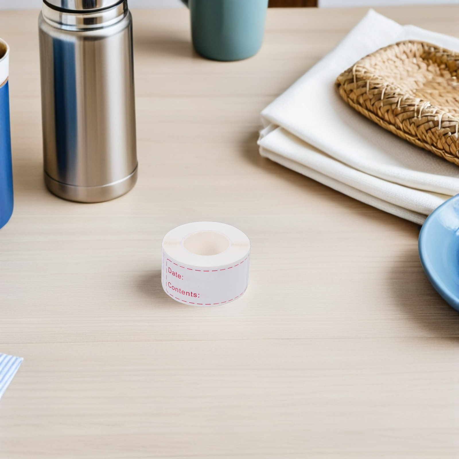1 Roll Food Storage Label Stic - Home Bar And Fridge incelemesi ve fiyatı