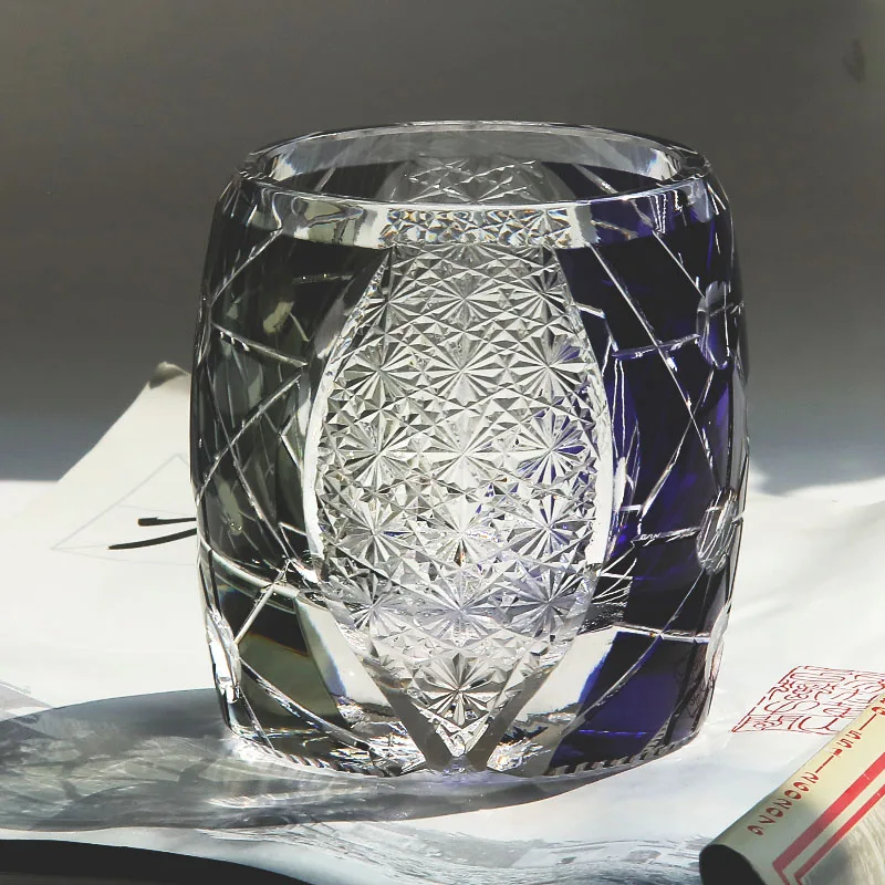 9.5 oz Heavy Edo Kiriko Tyle W - Old Fashioned Glass incelemesi ve fiyatı