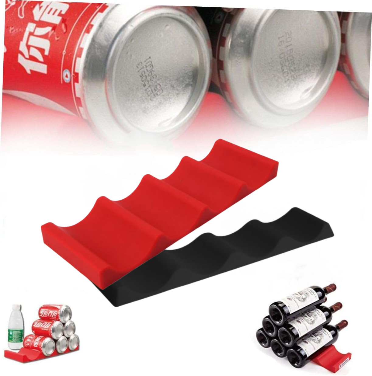 Bottle Stacker Rack Silicone F - Home Bar And Fridge incelemesi ve fiyatı