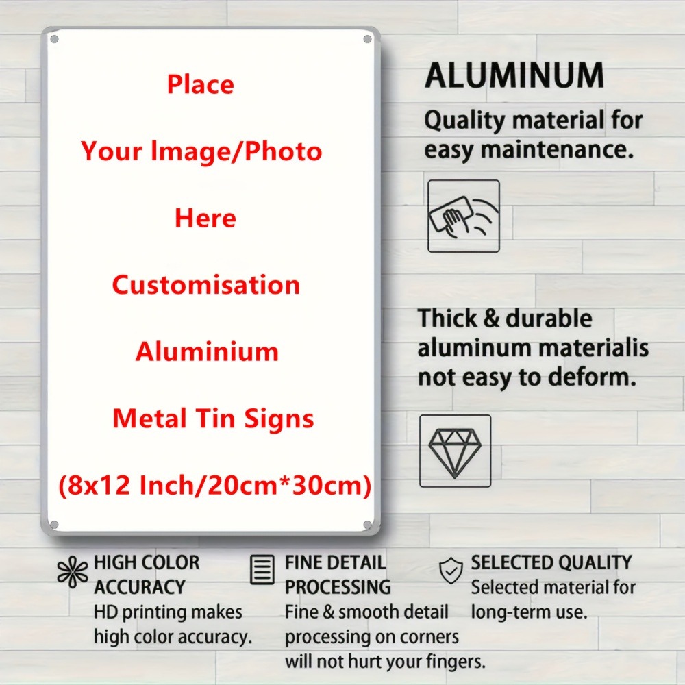 1pc Custom Aluminum Tin Sign 8 - Home Bar Cafe incelemesi ve fiyatı