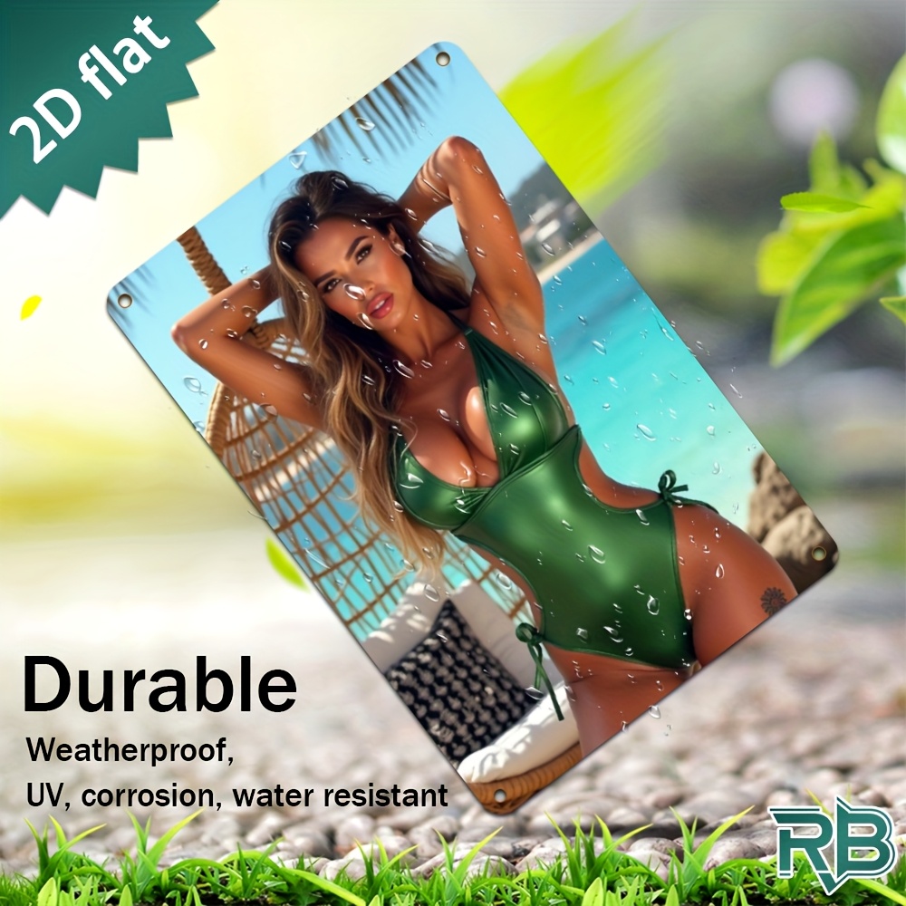 Vintage Green Swimsuit Beach G - Home Bar Accessories incelemesi ve fiyatı