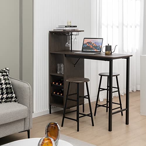 3-Piece Industrial Bar Set: Br - Home Bar Stools incelemesi ve fiyatı