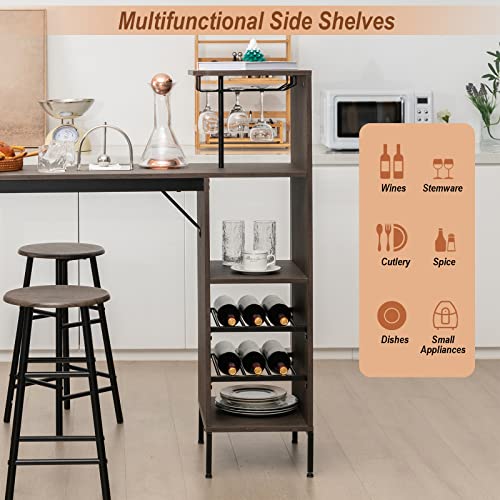 3-Piece Industrial Bar Set: Br - Home Bar Stools incelemesi ve fiyatı
