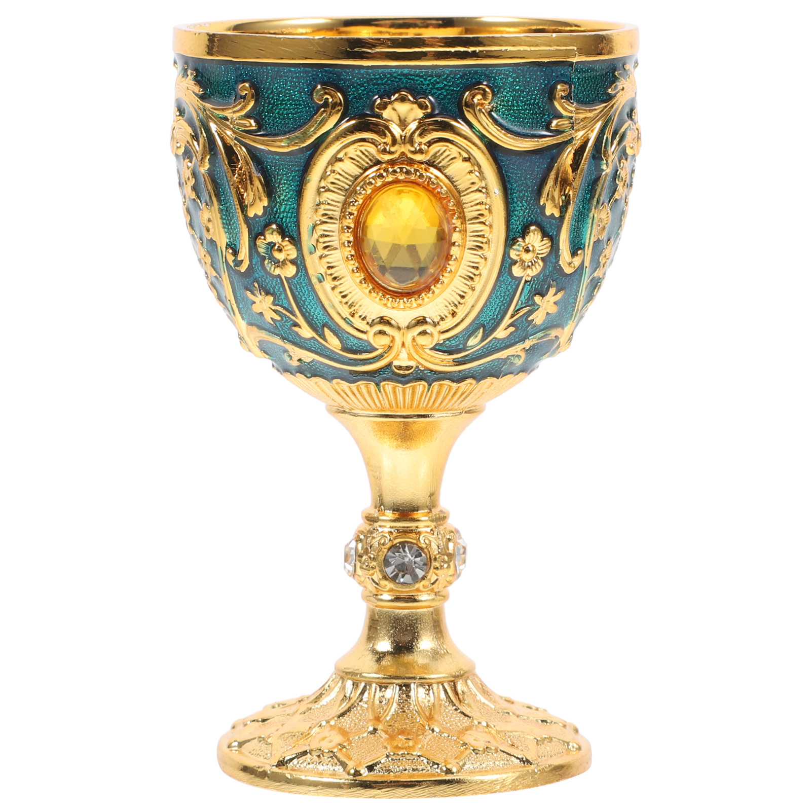 Gold Chalice Cup Retro Vintage - Old Fashioned Glass incelemesi ve fiyatı